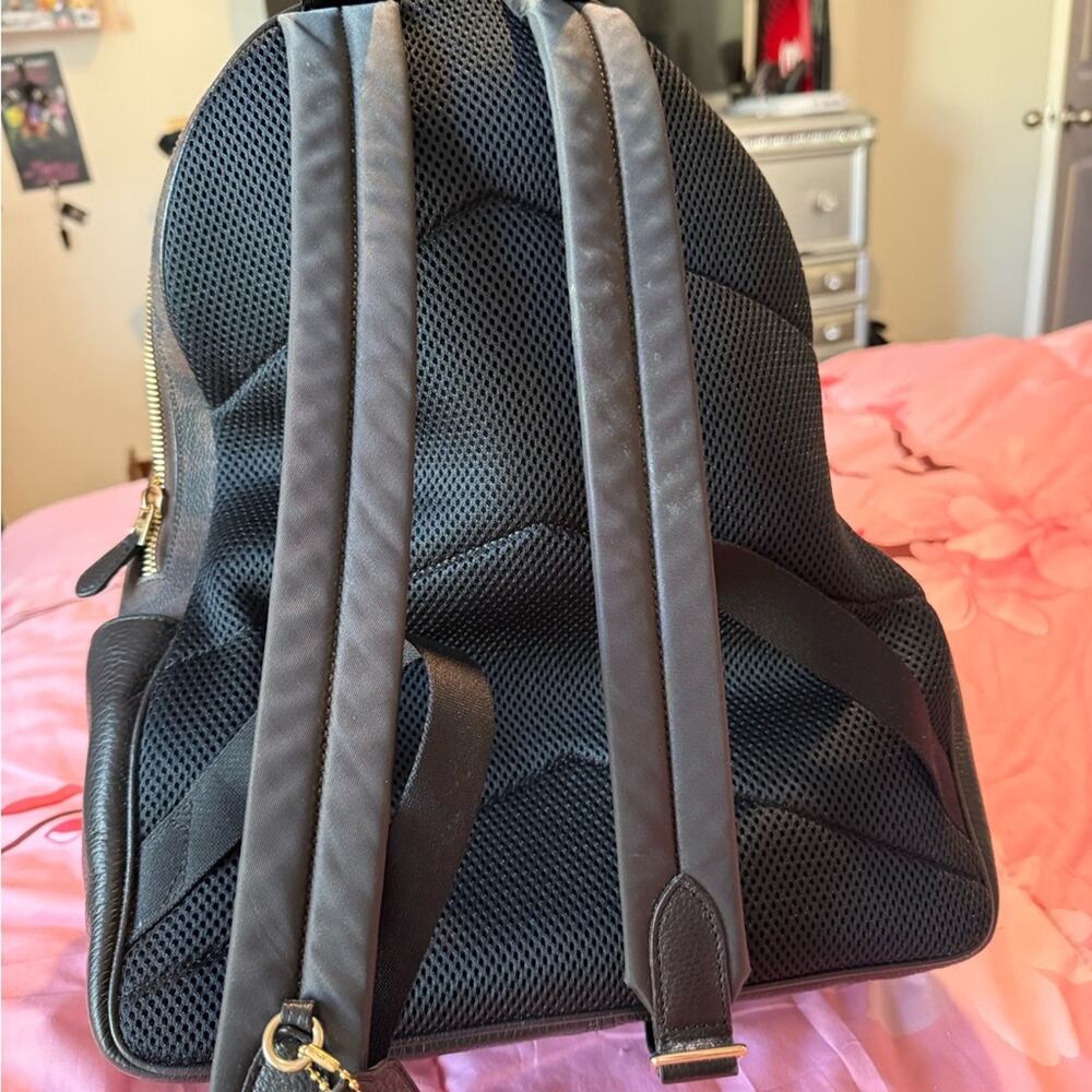 Coach Black and Brown Backpack - Picture 7 of 7